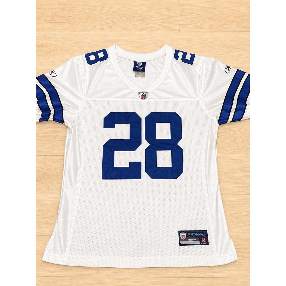 Dallas Cowboys Felix Jones #28 Reebok NFL On Field Women's Jersey Medium White